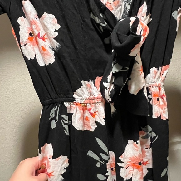 Floral Wide Leg Jumpsuit - Picture 4 of 4